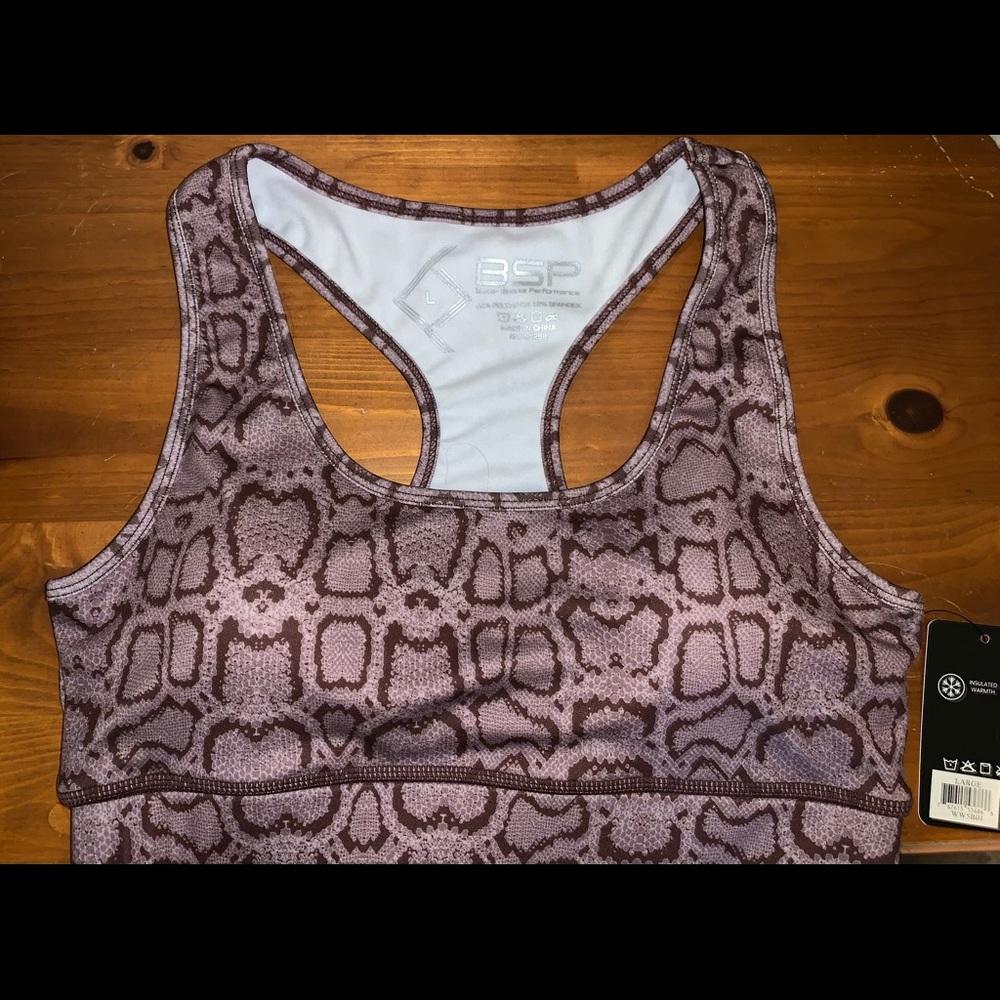 BSP SPORTS BRA new with tag